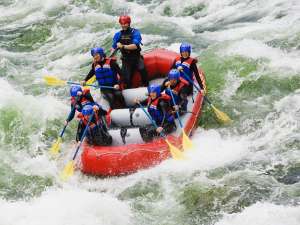 Rafting on the Nahatlatch River
