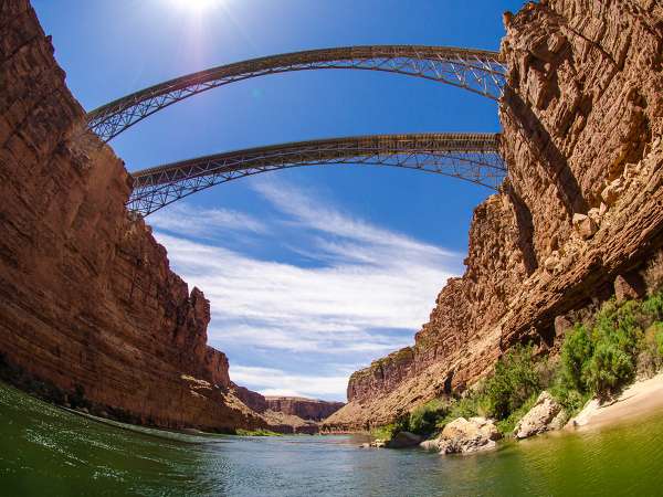 Western River Exp Grand Canyon Upper Navajo Bridge Copy