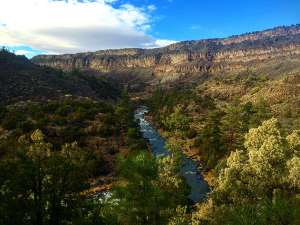 wild rivers in New Mexico