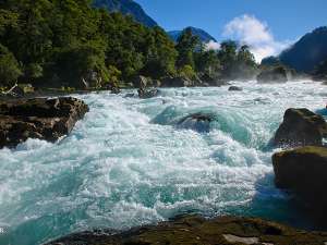 Rapids on the Futaleufu River