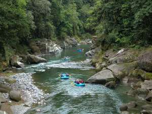 Rafting the Pacuare River