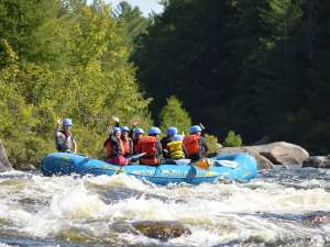 Rafting the Penobscot River