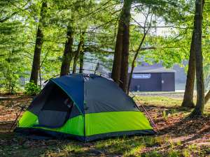 Camping on the Delaware