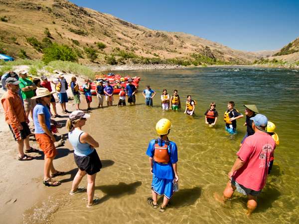 Row Lower Salmon River Rafting Name Games Copy