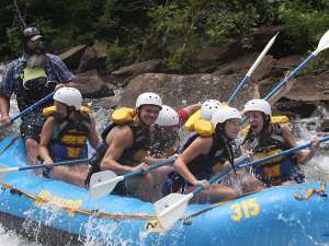 Ocoee River rafting