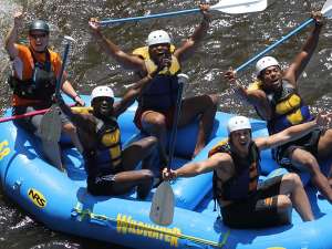 Pigeon River white water rafting