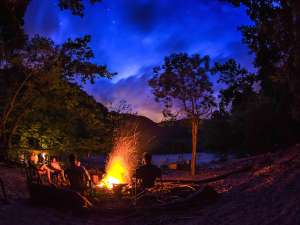 camping along the New River