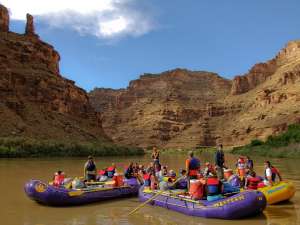 Drifting in Desolation Canyon, Utah