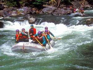 Rafting North Fork Stanislaus River, California